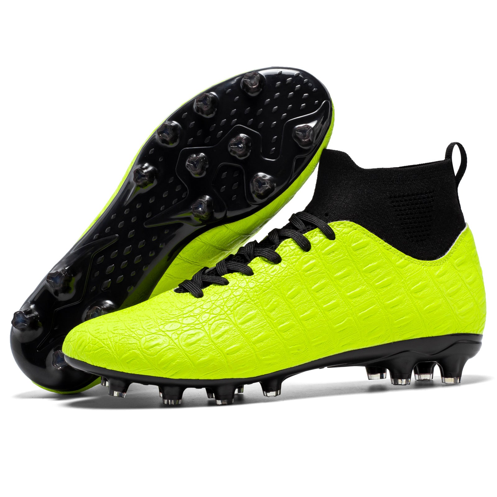 Football Men's High-top Foot Sock Training Shoes