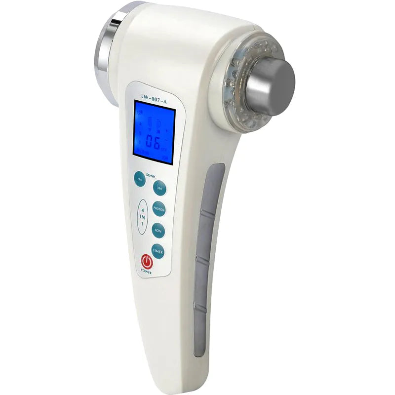 7 LED Photon Ultrasound Galvanic Ion Skin Pores Cleaning Massager Skin Lift Rejuvenation Anti-wrinkle Facial Care Beauty Devices