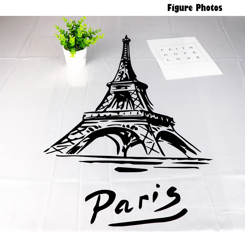 Eiffel Tower wall Stickers Nordic Style Home Decoration For home accessories Bedroom Decoration Waterproof Wall Art Decal