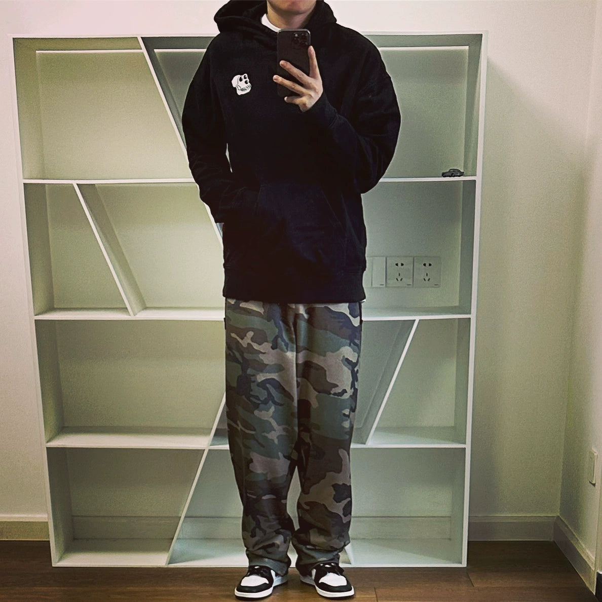 Bttjob X Trousers Cotton Sweatpants X Camouflage Sports Pants