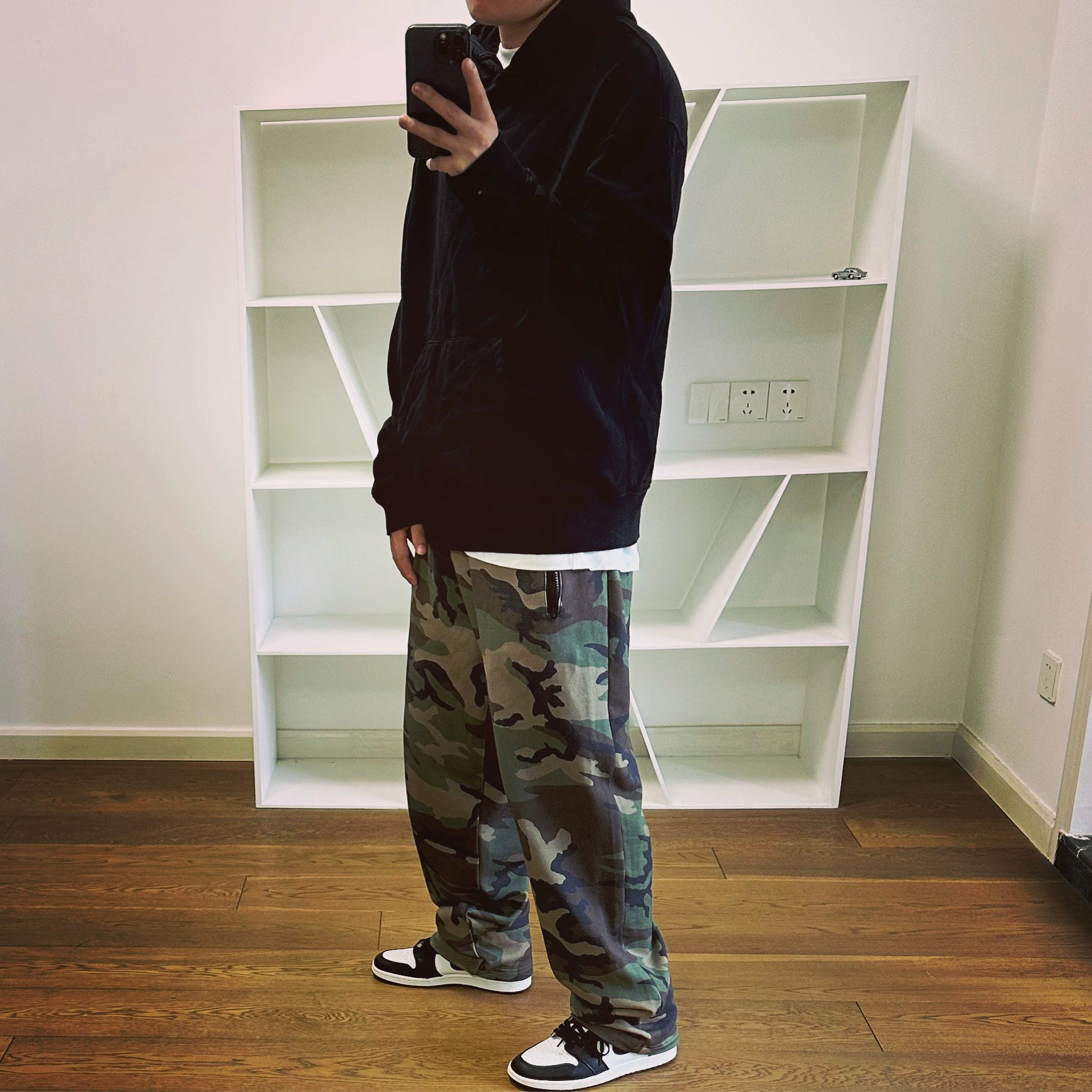 Bttjob X Trousers Cotton Sweatpants X Camouflage Sports Pants