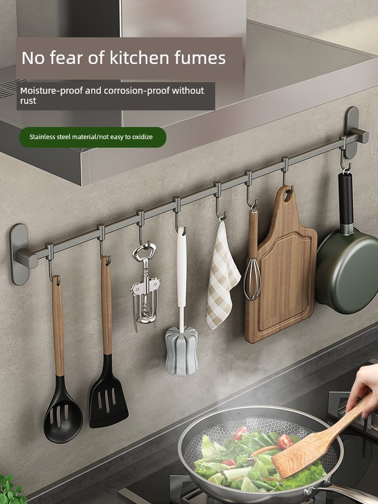 Punch-Free Shovel Knife Holder Wall-Mounted Countertop Kitchen