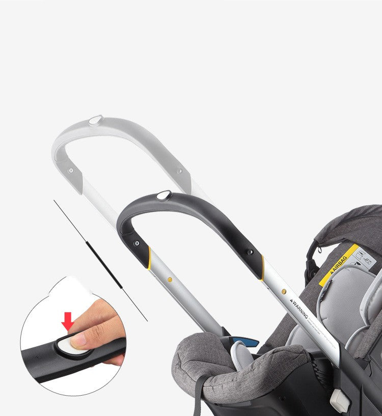 Multi Functional Baby Stroller With Lightweight Folding